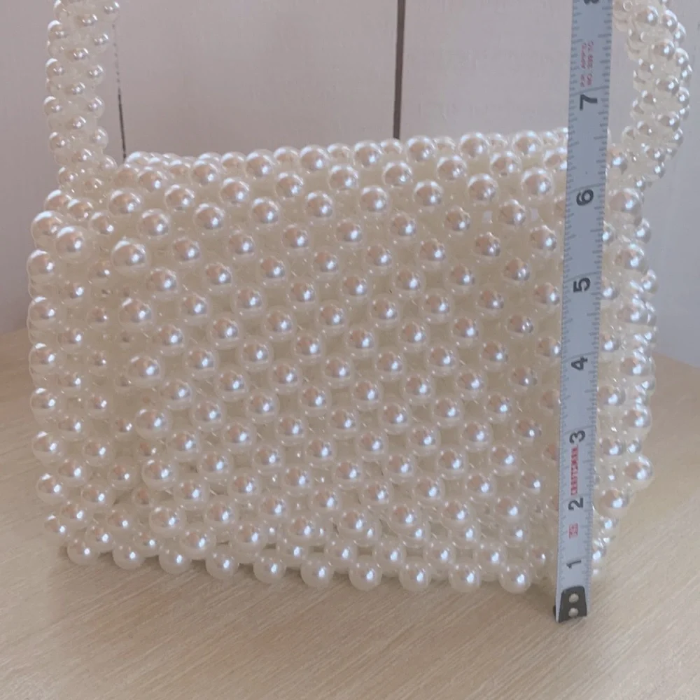 Pearl handbag/mini bag - Picture 4 of 5